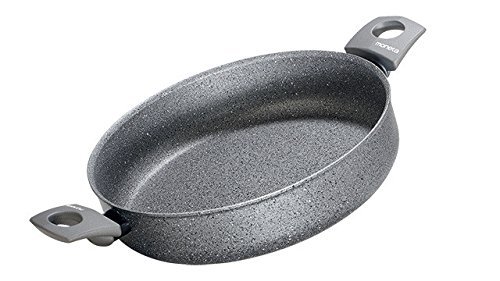 Greystone Non-Stick Aluminum Round Casserole Size: 2.5 Qt