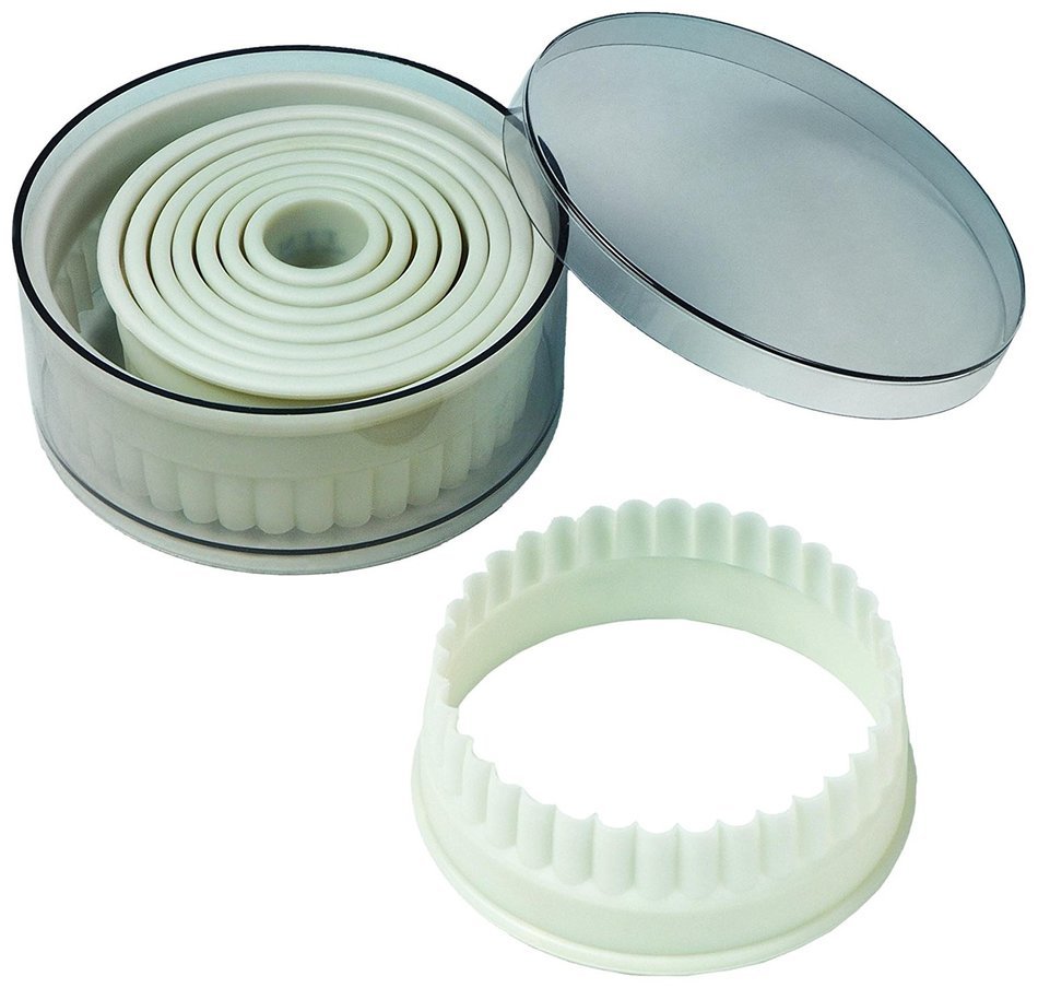 Fat Daddio's 9-Piece Fluted Round Nylon Cutter Set