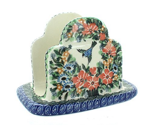 Polish Pottery Maria Napkin Holder