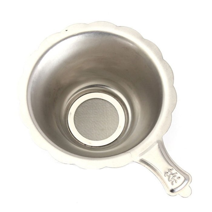 BleuMoo Stainless Steel Double-layer Fine Mesh Tea Strainer Filter Sieve New