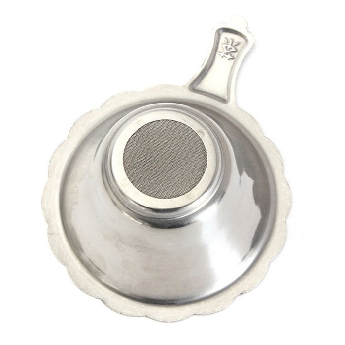 BleuMoo Stainless Steel Double-layer Fine Mesh Tea Strainer Filter Sieve New N2