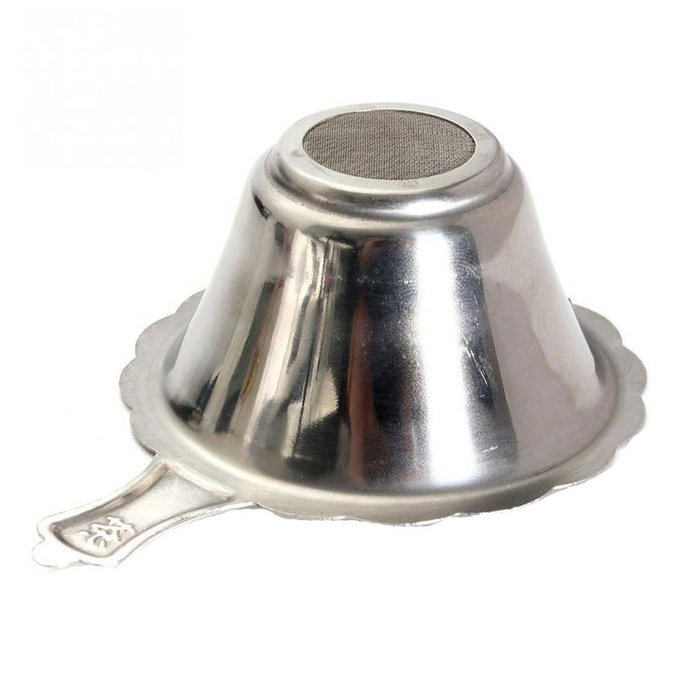 BleuMoo Stainless Steel Double-layer Fine Mesh Tea Strainer Filter Sieve New N3