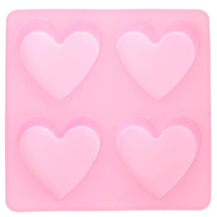 Heart Silicone Fondant Mold Cake Decorating Chocolate Baking Soap Ice Mould Tool N5