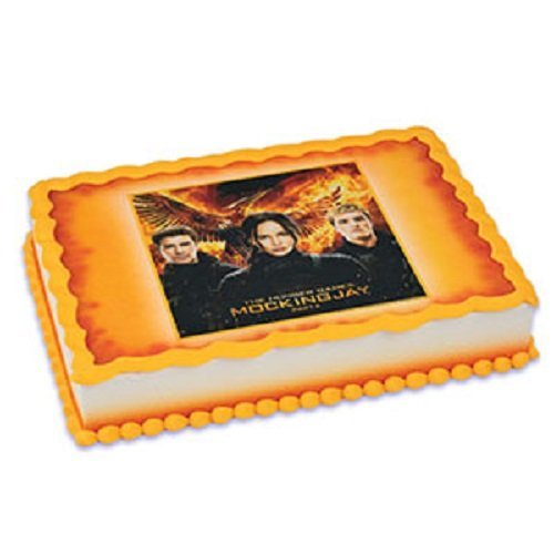 Whimsical Practicality Hunger Games Mockingjay2 Edible Icing Image 1/4 Sheet