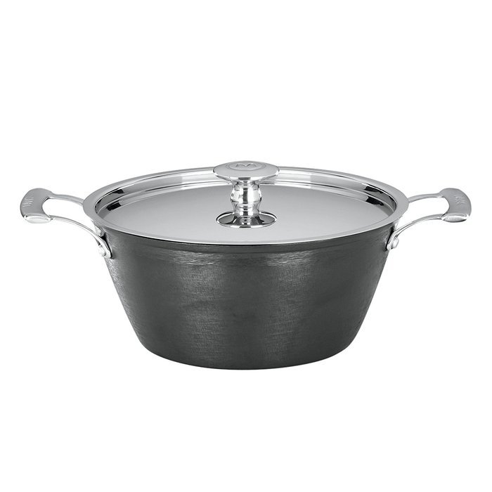 Mario Batali Pre-Seasoned Light Cast Iron 4-Quart Round Casserole by Dansk