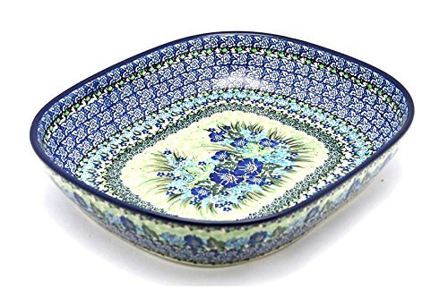 Polish Pottery Baker - Rounded Rectangular - Large (12") - Unikat Signature U4629