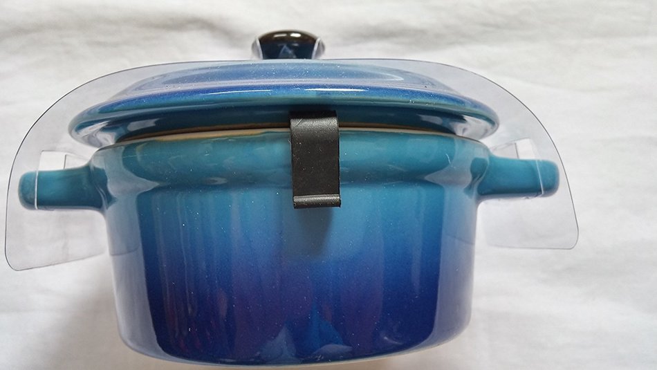 Stoneware Mini Round Casserole Dish, Assorted Colors (Yellow) N4