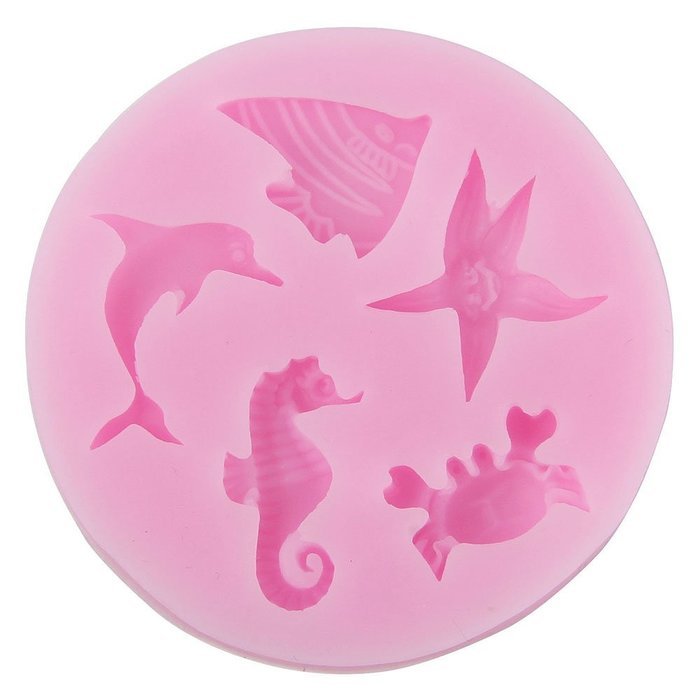 niceeshop(TM) Crown Shape Silicone Cake Molds Decoration Fondant Cookie Baking Mold ,Pink N4