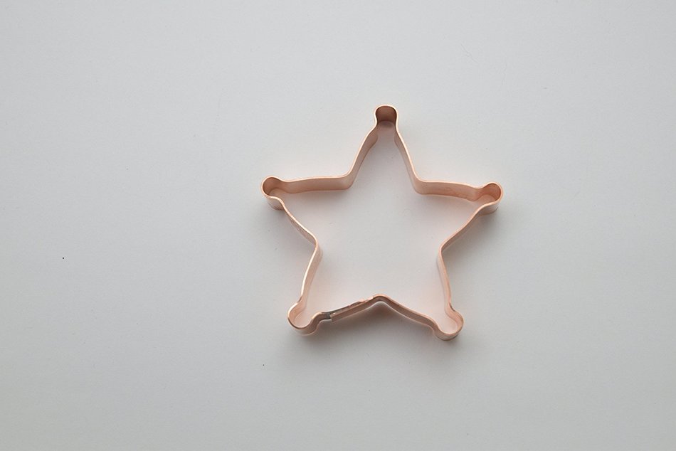 3" Sheriff Badge Cookie Cutter N2