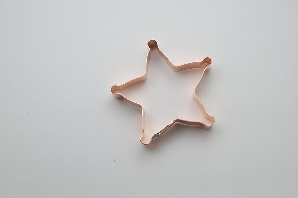 3" Sheriff Badge Cookie Cutter N3