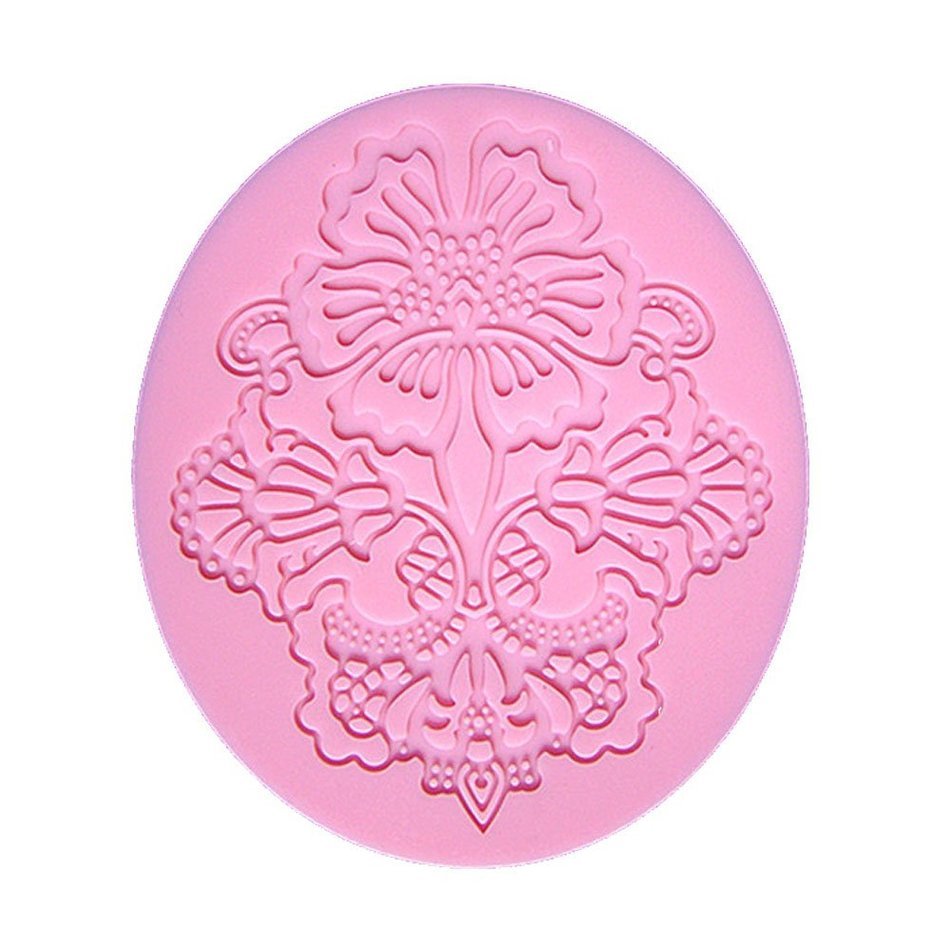 Longzand Molds HY1-169 DIY Cake Decorating Mold with Silicone Lace Mold ...