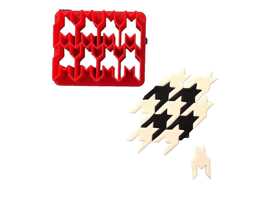 Houndstooth Multi Cookie Cutter (2 inch)
