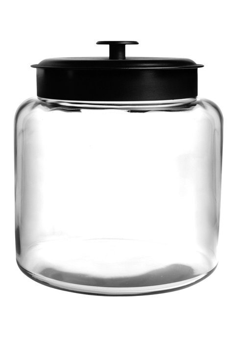 Anchor Hocking 2-Gallon Montana Jar with Red Metal Lid N9