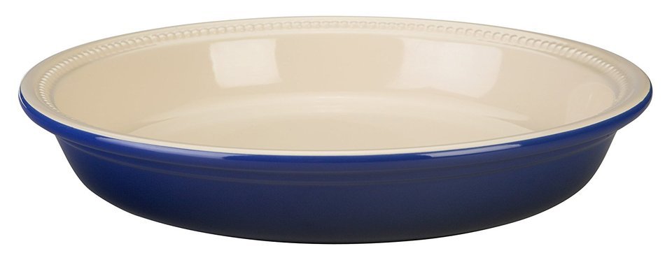 Le Creuset Stoneware 10-Inch Pie Dish, Cherry N2