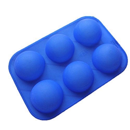 Windspeed 6 Cup Muffin Cup Silicone Cookies Cupcake Bakeware Pan Tray Mould N2