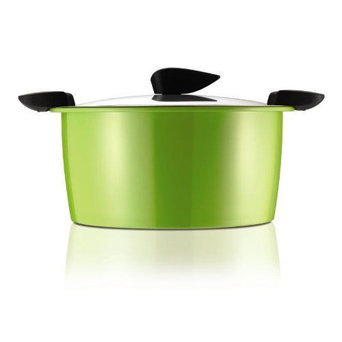 Kuhn Rikon Hotpan Casserole 2 Quart, Green N2