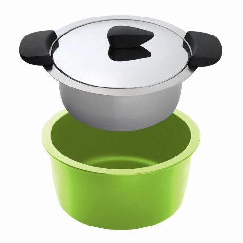 Kuhn Rikon Hotpan Casserole 2 Quart, Green N3