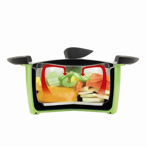 Kuhn Rikon Hotpan Casserole 2 Quart, Green N5