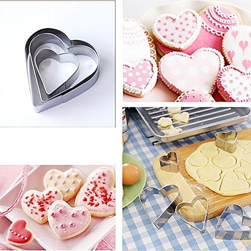 ASDOMO Professional DIY Cake Cookie Biscuit Egg Fondant Mould Mold Sugarcraft Cutter Cake Tools Stainless Steel N4