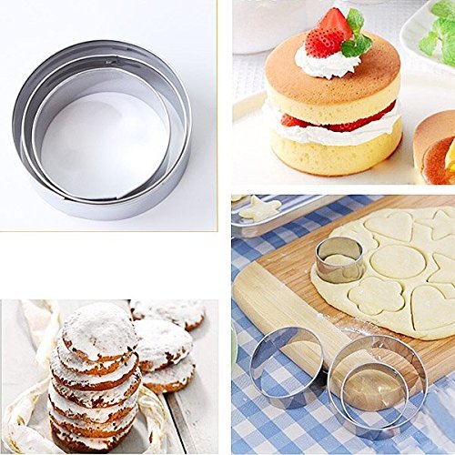 ASDOMO Professional DIY Cake Cookie Biscuit Egg Fondant Mould Mold Sugarcraft Cutter Cake Tools Stainless Steel N5
