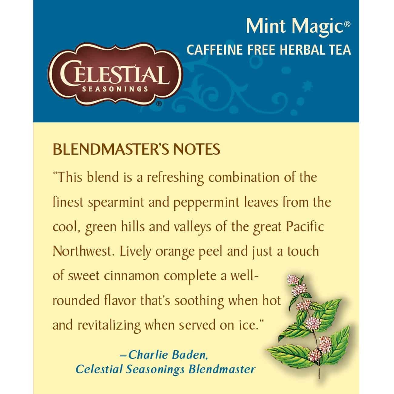 Celestial Seasonings Bengal Spice Herbal Tea, 20 Count (Pack of 6) N90