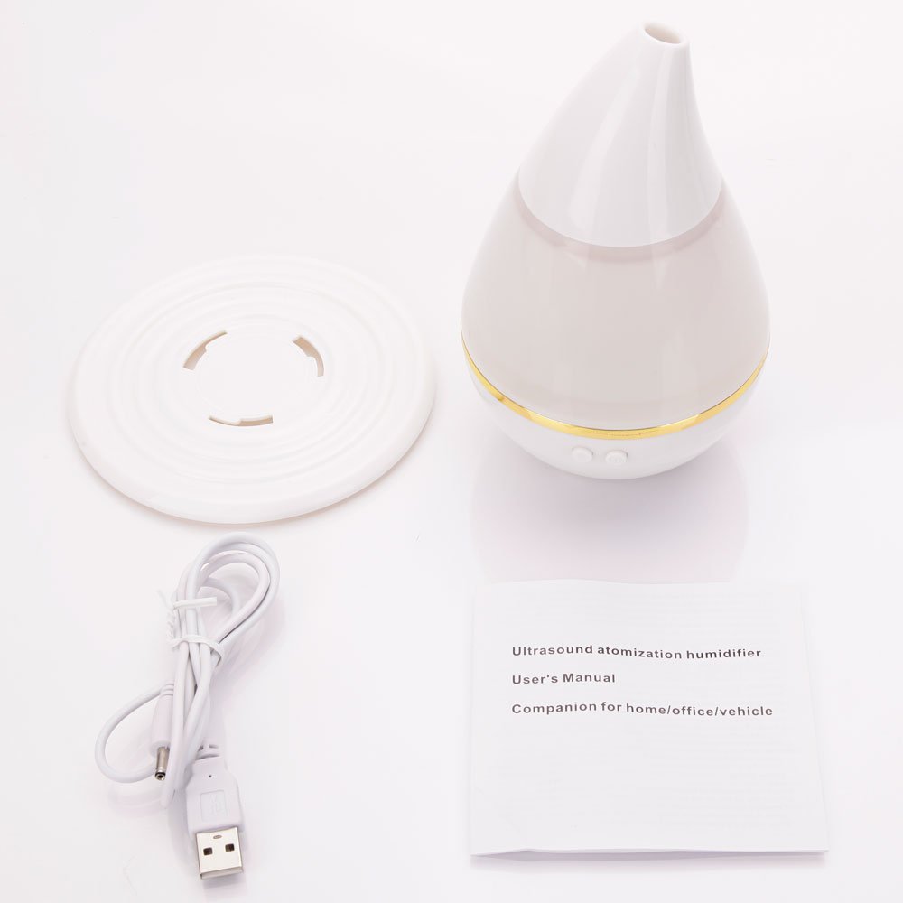 Fch Mini Ultrasonic Air Mist Aromatherapy Atomizer Led Humidifier Aroma Diffuser Purifier N2 8064