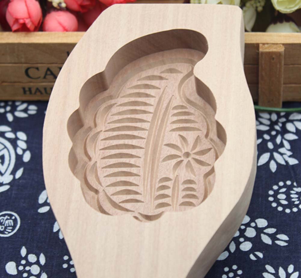 Dessert Baking Molds/Wooden Carving Baking Molds, 11*7*16cm N2 free ...