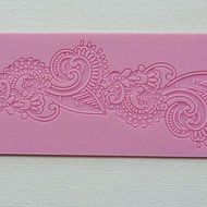 reentry-phenomenon Silicone Sugarcraft Fondant Cake Lace Flower Mold Embossed Bake Decor N2