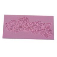reentry-phenomenon Silicone Sugarcraft Fondant Cake Lace Flower Mold Embossed Bake Decor N3
