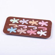"Silicone Gingerbread Man Christmas Crutches Shape Ice Cream Mold Chocolate Cake" shopping N5