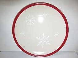 Longaberger Falling Snow Platter Ships next day