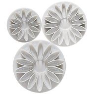 3-pieces DIY Cake Plunger Cutter Molds Sugarcraft Cake Decorating, Sunflower