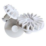3-pieces DIY Cake Plunger Cutter Molds Sugarcraft Cake Decorating, Sunflower N6