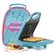 Holstein Housewares HM-09107J-BU Mini Waffle Stick Maker Kit - Blue