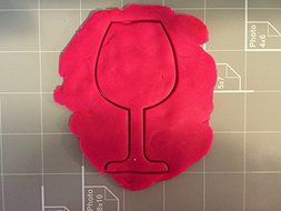 Wine and Margarita Glasses Cookie Cutter N3