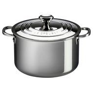 Le Creuset Tri-Ply Stainless Steel Casserole with Lid, 4-Quart