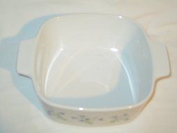 Corning Corelle Blue Dusk 1 1/2 Liter Square Casserole Baking Dish N2