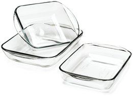 Anchor Hocking Expressions 5 Piece Ovenware Set with color label