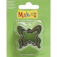 Makin&#039;s USA Clay Cutters, Butterfly, 3 Per Package