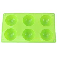 Silicone Half Ball Sphere Dessert Cake Mold Muffin Pastry Jelly Pudding Tray Pan N3