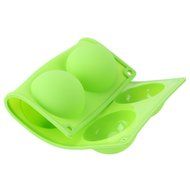 Silicone Half Ball Sphere Dessert Cake Mold Muffin Pastry Jelly Pudding Tray Pan N4