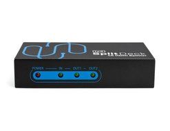 Sewell Active 4K HDMI Splitter, 2-port (1x2), Built-in Booster, Dolby-TrueHD/DTS-HD 7.1 Surround N12