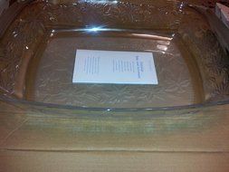 Princess House Fantasia Large Deep Dish Lasagna Dish Baker #535 Retired Rare Very Hard to Find N3