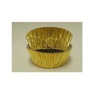 Jubilee Sweet Arts Gold Foil Cupcake Muffin Baking Cups Standard Size 50 count