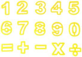 Fat Daddio&#039;s Math Time Nylon Cutter Set