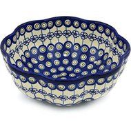 Ceramika Bona H0676H Polish Pottery Ceramic Colander Hand Painted, 9-Inch