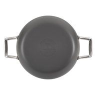 Anolon Authority Hard Anodized Nonstick 3-1/2-Quart Covered Casserole, Gray N3