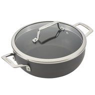 Anolon Authority Hard Anodized Nonstick 3-1/2-Quart Covered Casserole, Gray N4