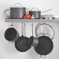 Anolon Authority Hard Anodized Nonstick 3-1/2-Quart Covered Casserole, Gray N5