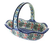 Polish Pottery Irena Basket
